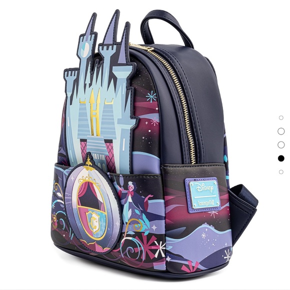 Disney Loungefly Cinderella castle mini backpack - Picture 3 of 8